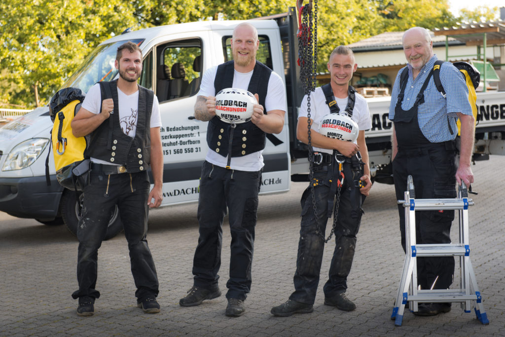 Inhaber Mathias Goldbach (2. von links) und sein Team. Foto: Fotostudio Lippert